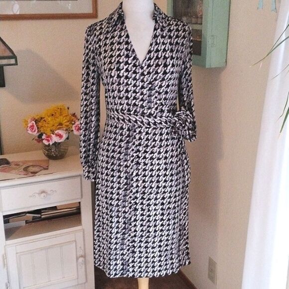 Worthington Soft Knit Wrap Dress - Picture 1 of 10